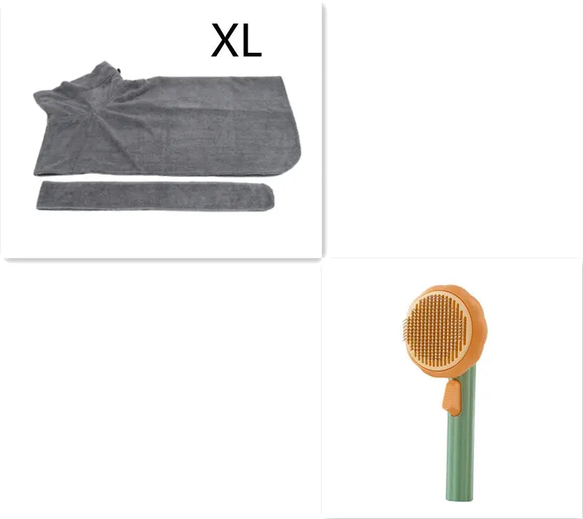 New Pet Cat Brush Hot Selling Hand-held Steel Wire Self-cleaning Comb Looper For Hair Removal Smart Desion