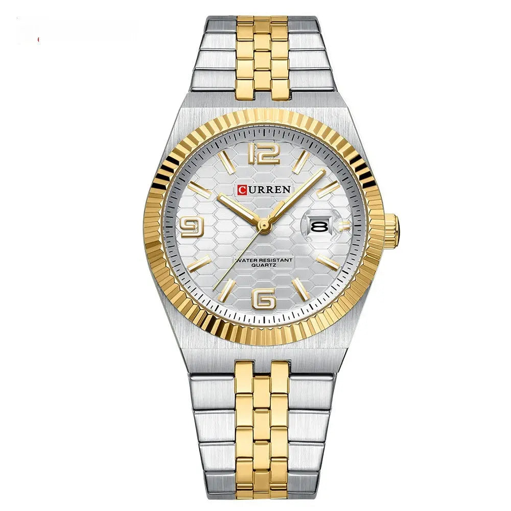Round Dial Business Mens Watch Smart Desion