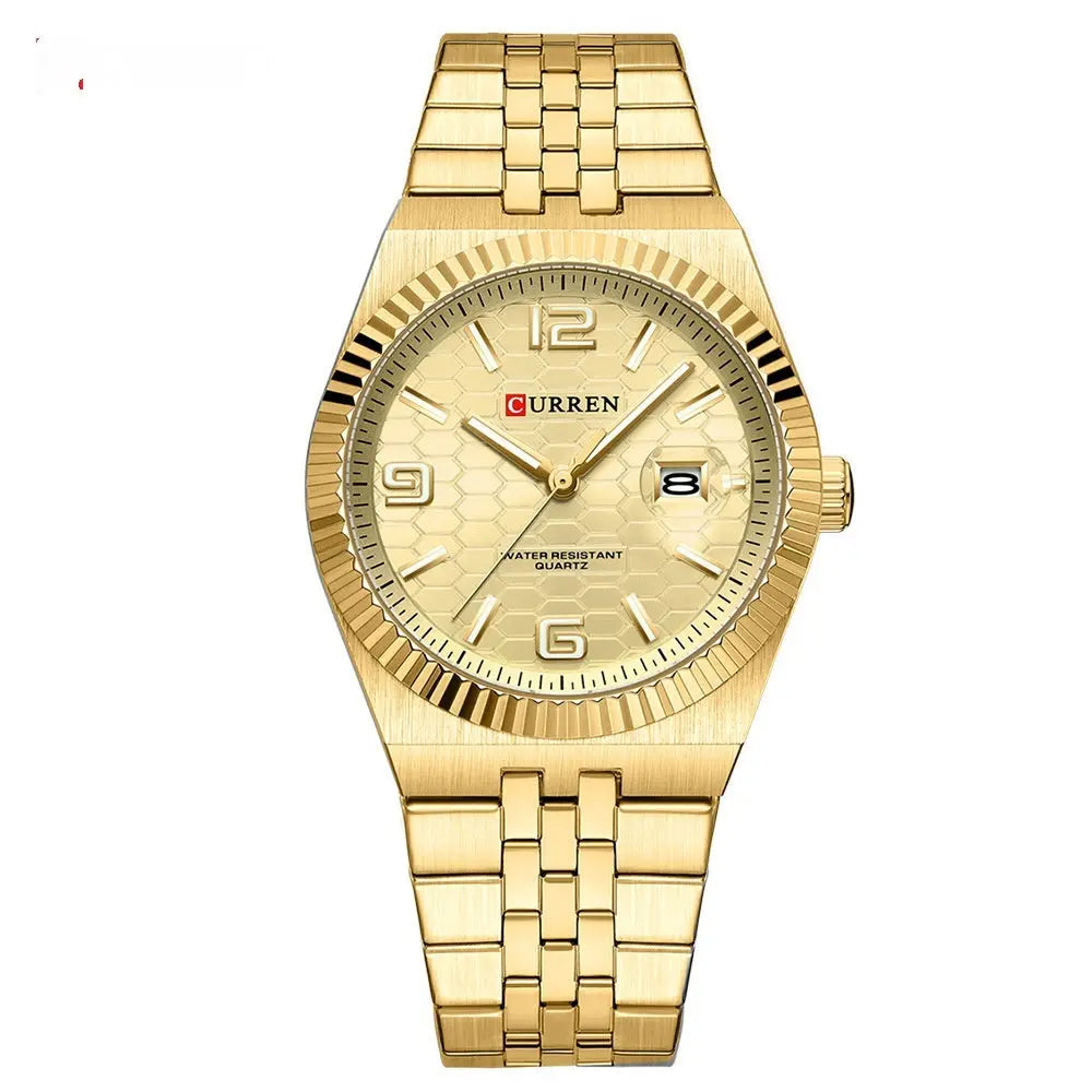 Round Dial Business Mens Watch Smart Desion