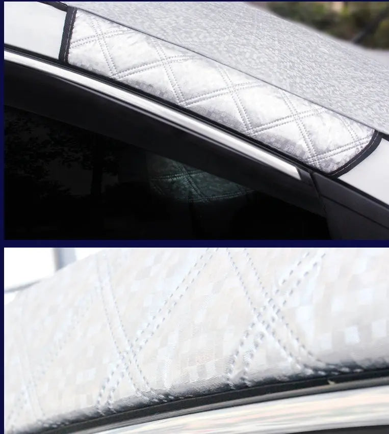 Car snow block front windshield antifreeze cover winter front gear snowboard windshield snow cover frost guard Smart Desion