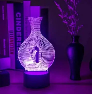 Creative 3D night light LED lamp Smart Desion