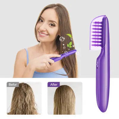 Electric Detangling Brush Scalp Massage Hair Brush Smart Desion