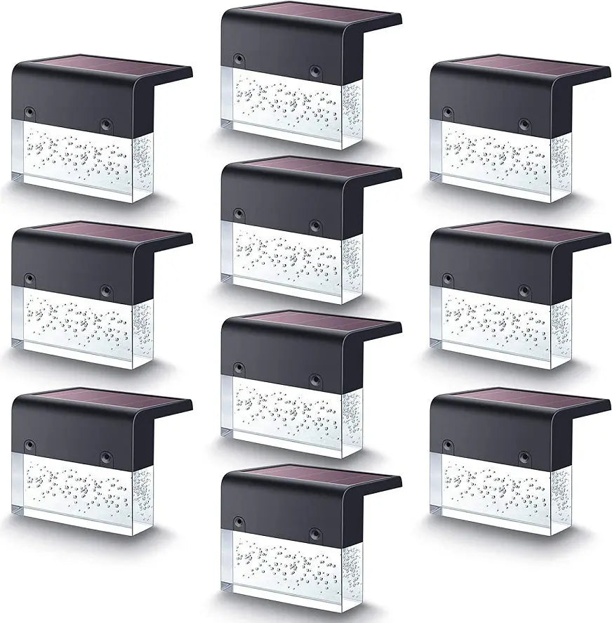 RGB Solar LED Step & Fence Light – Waterproof Smart Desion
