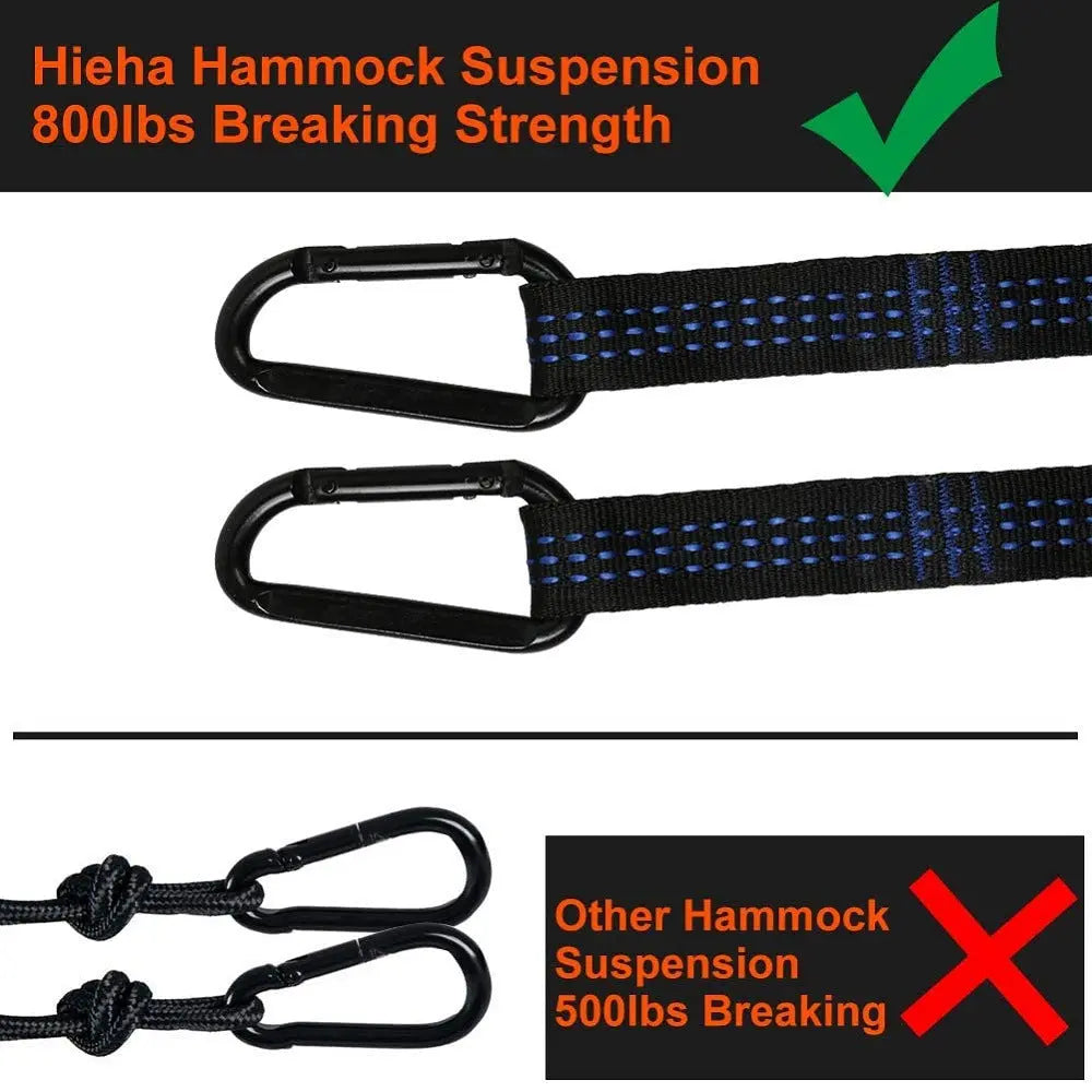 High Load-Bearing Single Double Nylon Hammock Smart Desion