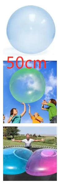 Big Inflatable Ball Children's Toy Elastic Ball Water Ball Bubble Ball Inflatable Ball Smart Desion