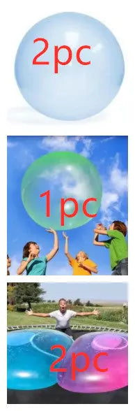 Big Inflatable Ball Children's Toy Elastic Ball Water Ball Bubble Ball Inflatable Ball Smart Desion
