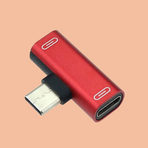 Two-In-One Charging Adapter For Listening To Songs Smart Desion
