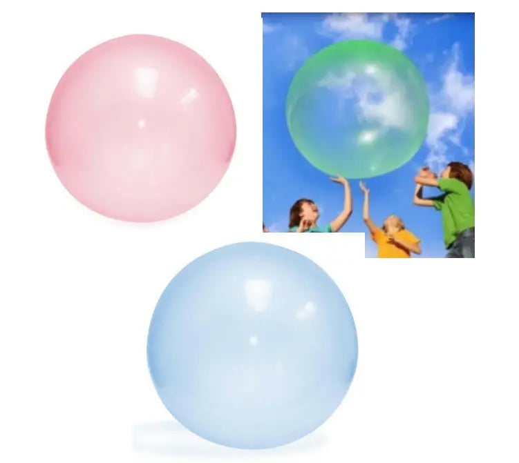 Big Inflatable Ball Children's Toy Elastic Ball Water Ball Bubble Ball Inflatable Ball Smart Desion