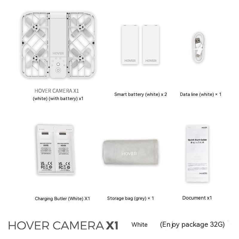 Hafu Hover Camera Drone with Follow Me Mode & Magnesium Alloy Body