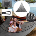 Triangle Multiplayer Hammock, Camping Tree Tent Aerial Mat Smart Desion