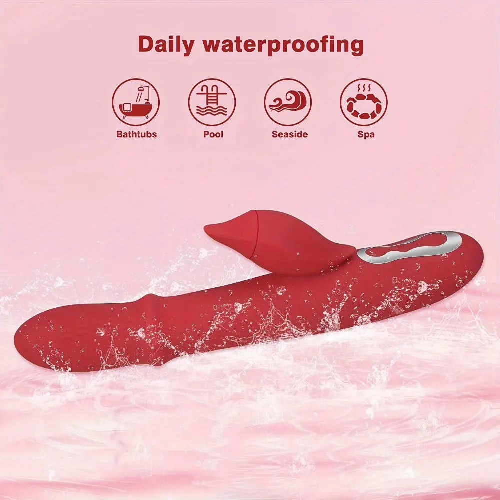 Women's Adult Products, Double Vibrator Masturbation Sticks Smart Desion