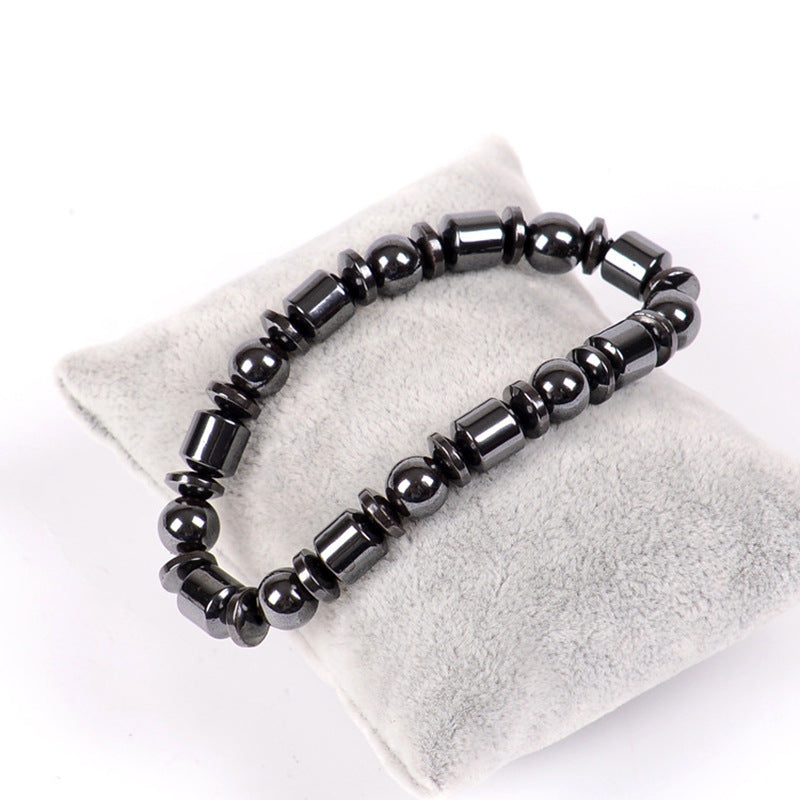 Magnetic Therapy Bracelet – Pain Relief, Slimming, Hematite & Magnetite, Unisex