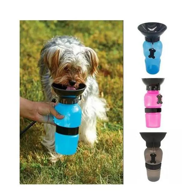 Portable Water Bottle Drinker For Pet Dogs Smart Desion