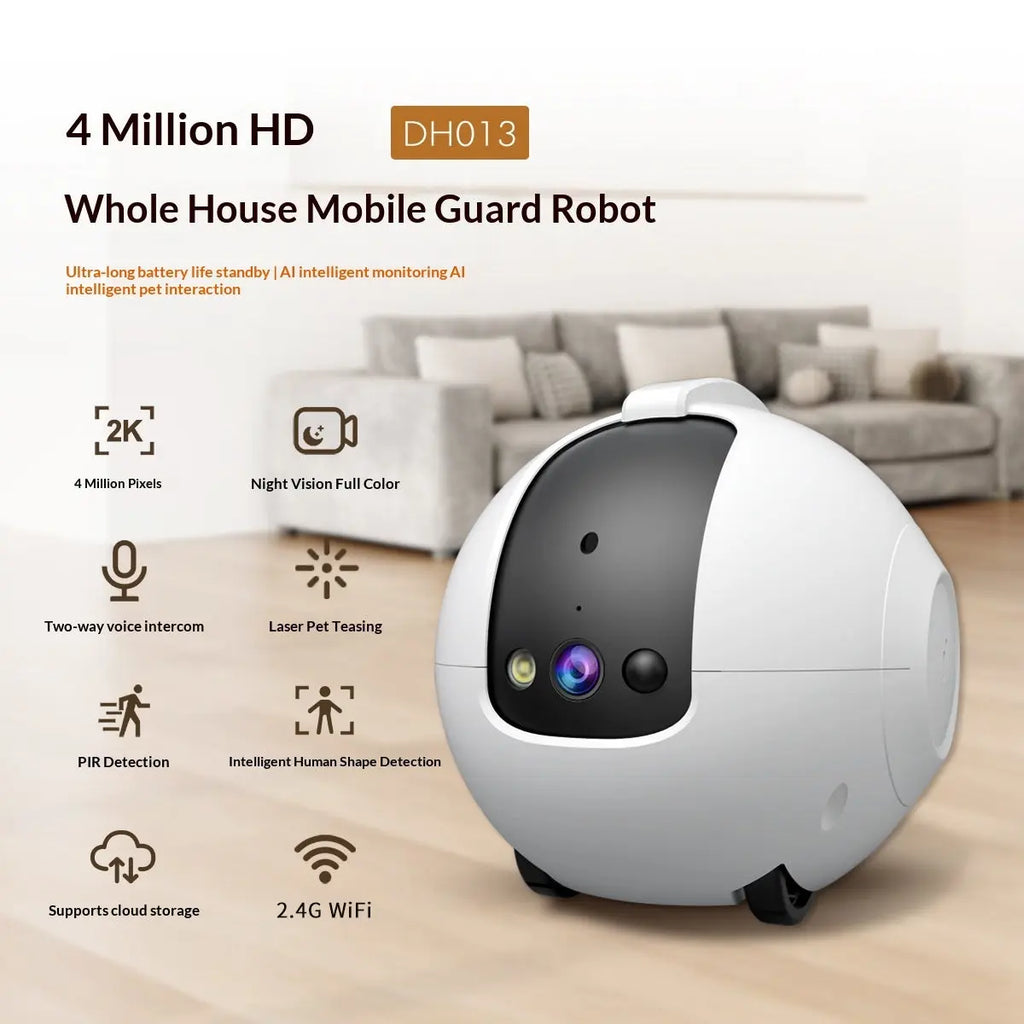 Pet AI Smart Interactive Toy And Tumbler Monitor Smart Desion