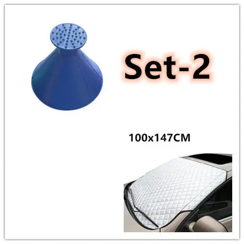 Car snow block front windshield antifreeze cover winter front gear snowboard windshield snow cover frost guard Smart Desion