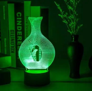 Creative 3D night light LED lamp Smart Desion