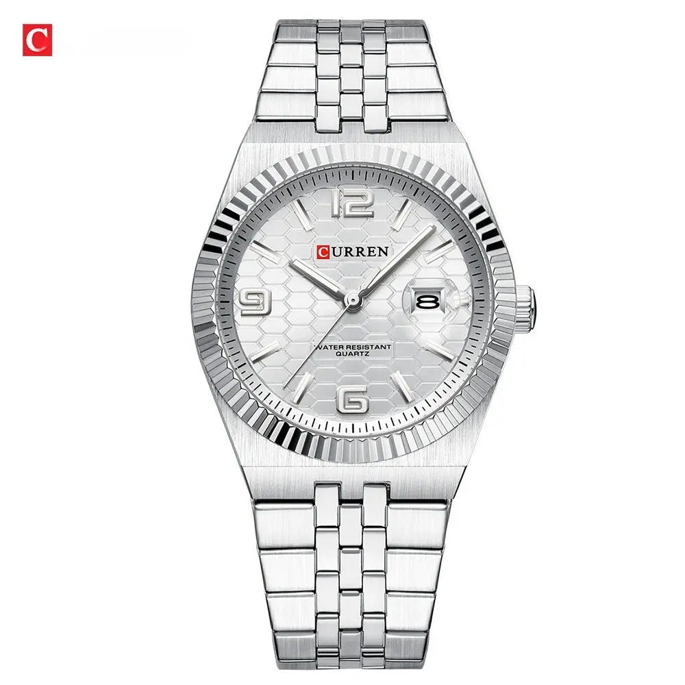 Round Dial Business Mens Watch Smart Desion