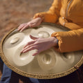 Handpan Drum 22 In 10 Notes D Minor Hand Drum Instrument With Mallet Smart Desion