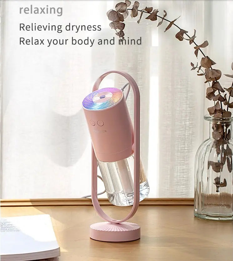 Magic Shadow USB Humidifier with Night Light Projector Smart Desion
