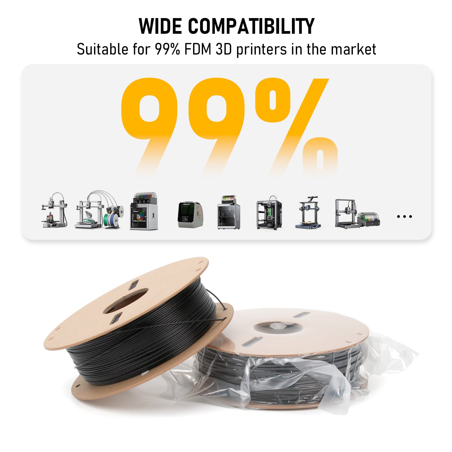 ASA-CF Carbon Fiber 3D Printer Filament – UV Resistant, High Strength, FDM Compatible