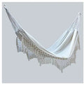 Double large canvas tassel hammock Smart Desion