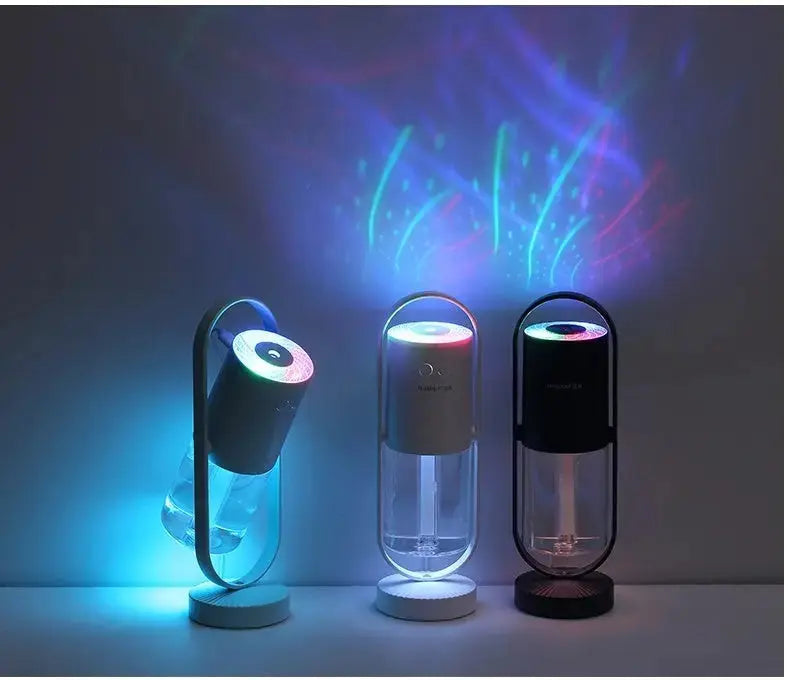 Magic Shadow USB Humidifier with Night Light Projector Smart Desion