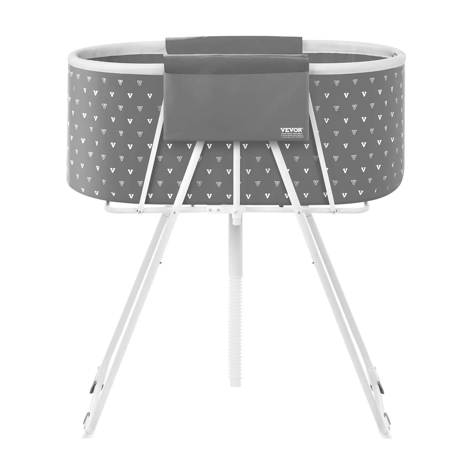 Foldable Dog Bathtub Elevated Grey Shower Station For Small & Medium Dogs & Cats Smart Desion