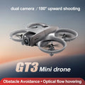 GT3 Mini Drone with Dual Cameras & Optical Flow Hover Smart Desion