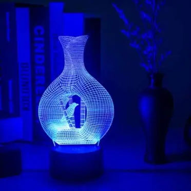 Creative 3D night light LED lamp Smart Desion