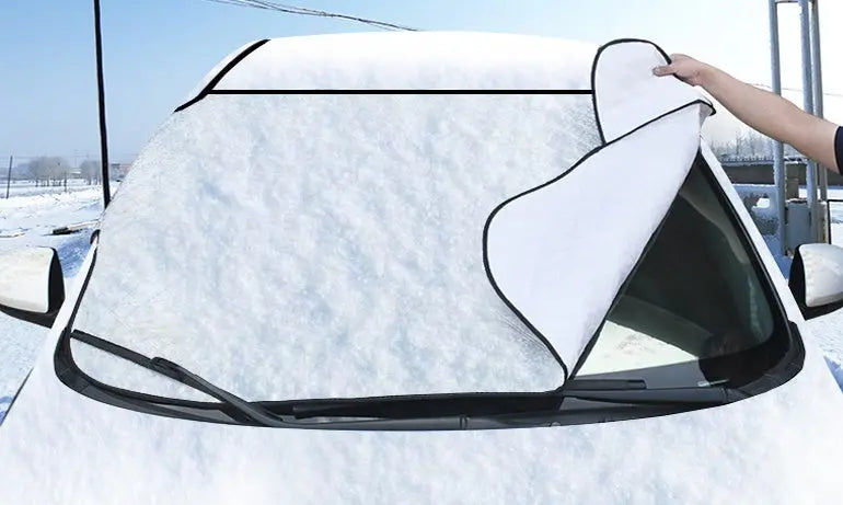 Car snow block front windshield antifreeze cover winter front gear snowboard windshield snow cover frost guard Smart Desion