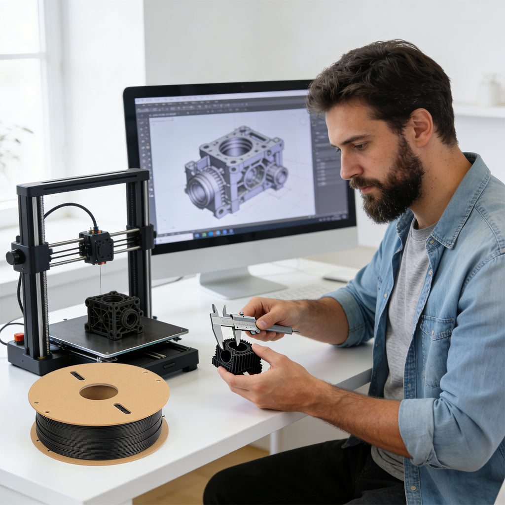 ASA-CF Carbon Fiber 3D Printer Filament – UV Resistant, High Strength, FDM Compatible