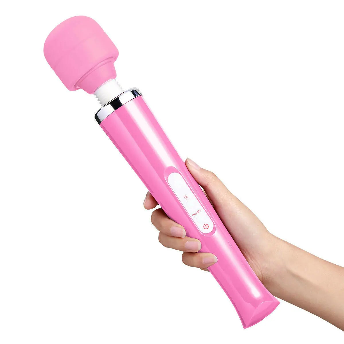 Handheld Massager 20 Speed Wand Vibrating Massage Magic Full Body Therapy Motor Smart Desion