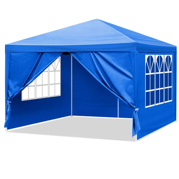 10x10 FT Outdoor Gazebo Canopy – Waterproof Party Tent for Weddings, BBQ & Events
