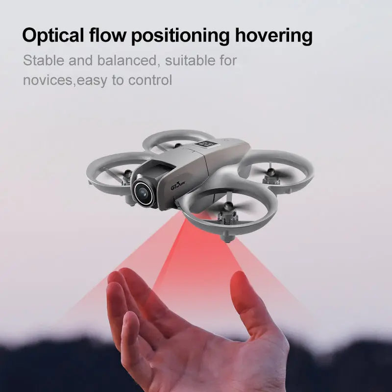 GT3 Mini Drone with Dual Cameras & Optical Flow Hover Smart Desion