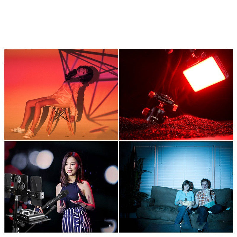 Handheld LED Photography Light – Dimmable, Color Adjustable, Portable