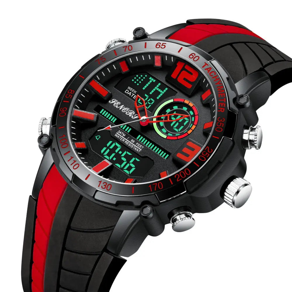 Business Sports Multi-function Dual Display Men's Watch Smart Desion