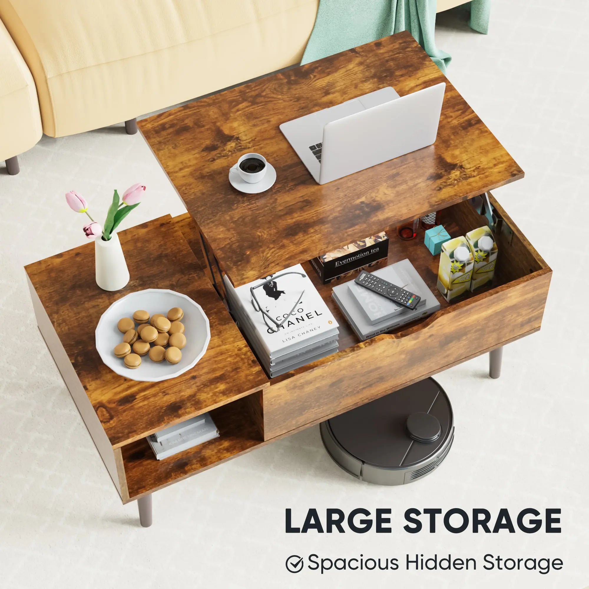 Living Room Table Coffee Table Smart Desion