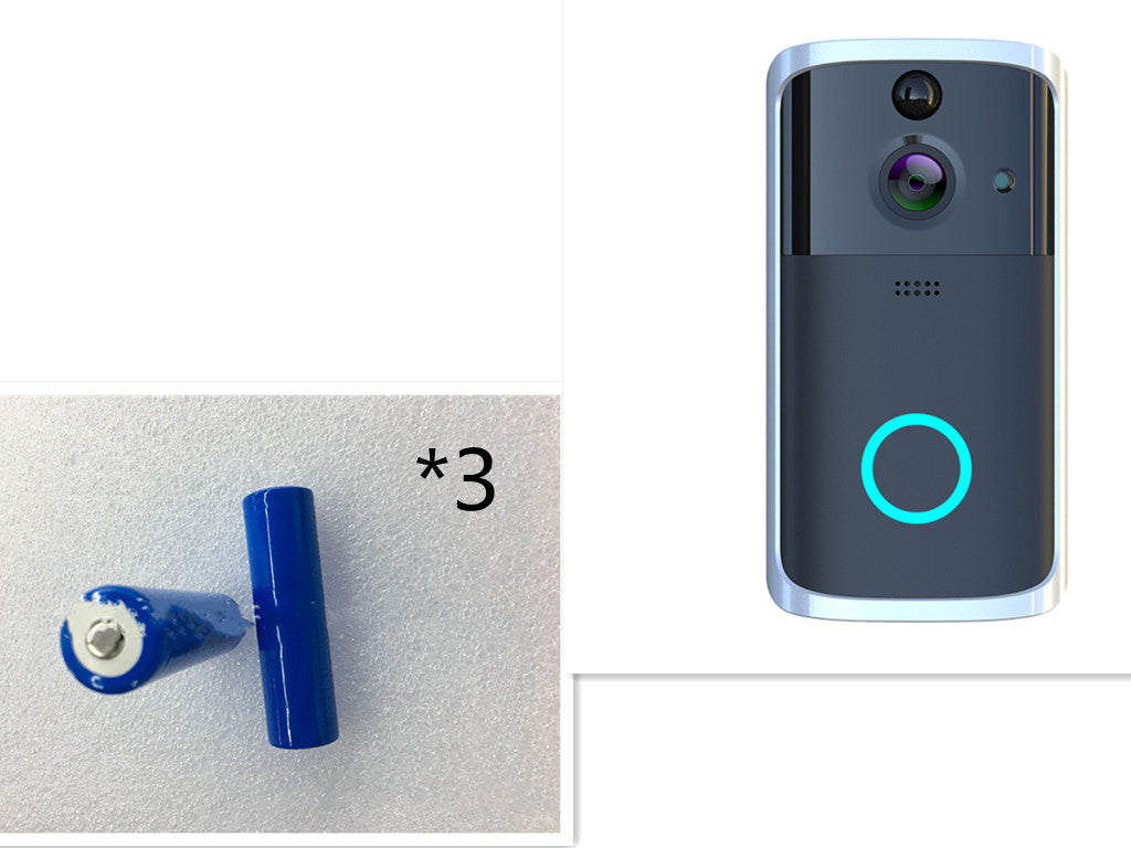 WiFi Video Doorbell Camera – HD Night Vision, Two-Way Audio, Remote Access