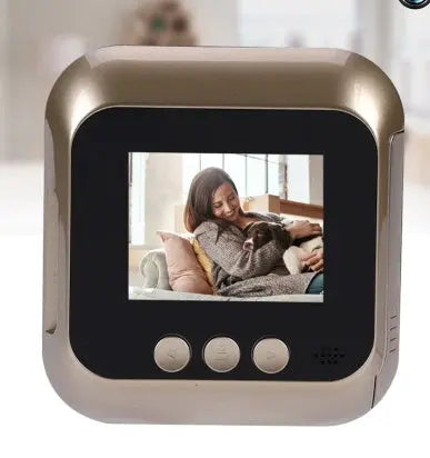 2.4 Inch Security Smart Doorbell Peephole Camera Electronic Cat Eye Smart Desion