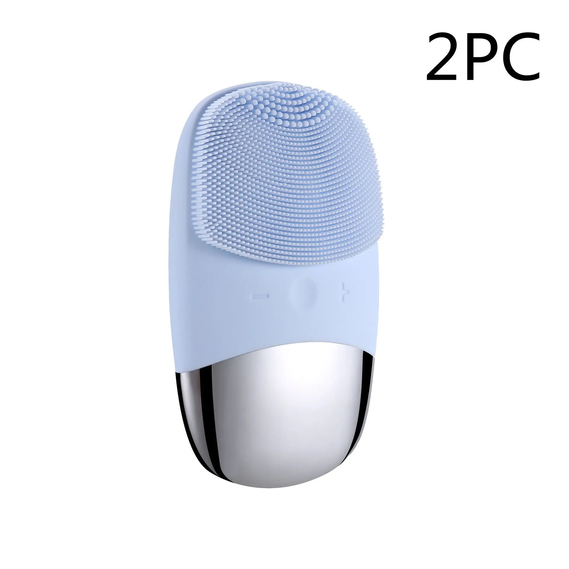 Mini Silicone Electric Face Cleansing Brush Electric Facial Cleanser Facial Cleansing Brush Skin Massager Skin Care Tools Smart Desion