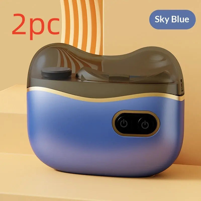 Quiet Portable Electric Nail Clipper - Cordless Rechargeable Nail Trimmer for Home Use, Safe No-Pinch Design for Fingernails and Toenails Smart Desion