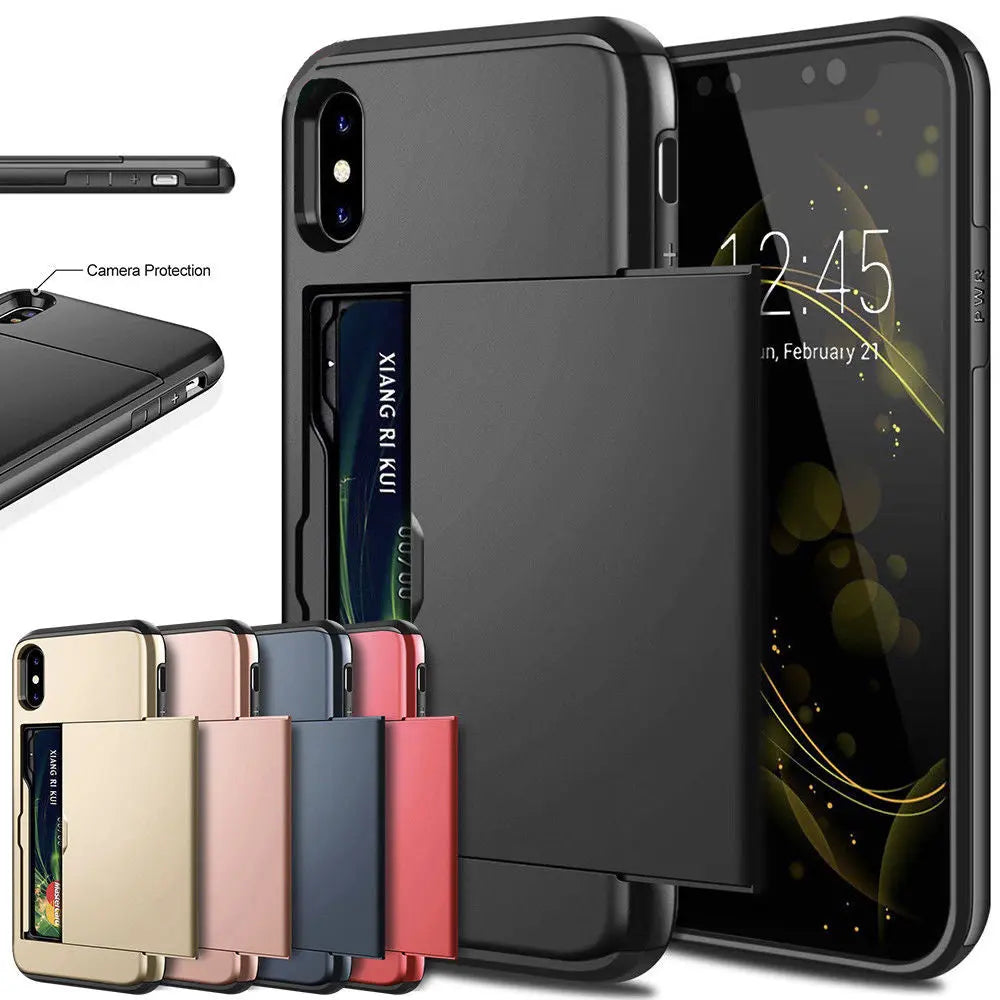 Slim Phone Card Holder Case Smart Desion