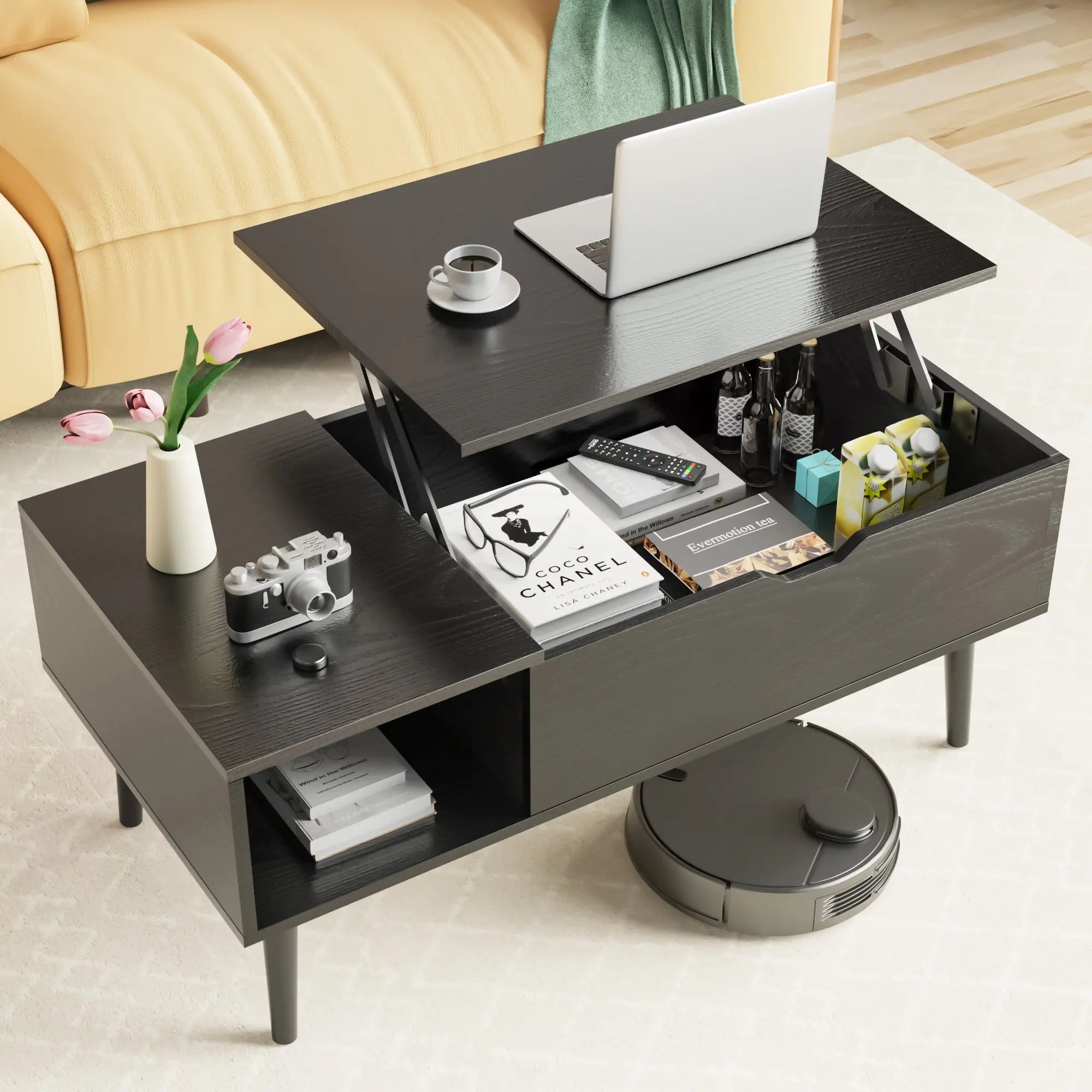 Living Room Table Coffee Table Smart Desion