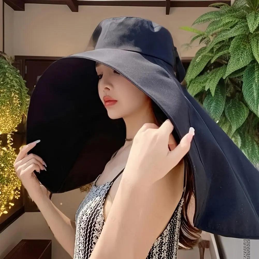 Beach Sun Hat, Neck UV Protection Sun Hat Smart Desion