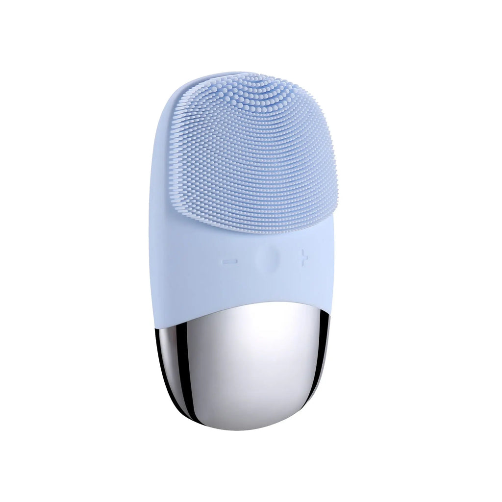 Mini Silicone Electric Face Cleansing Brush Electric Facial Cleanser Facial Cleansing Brush Skin Massager Skin Care Tools Smart Desion