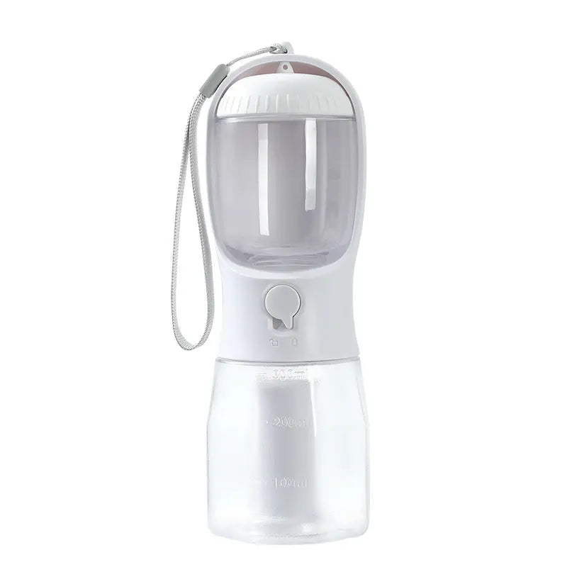 3-in-1 Portable Dog Water Cup with Food & Bag Dispenser Smart Desion