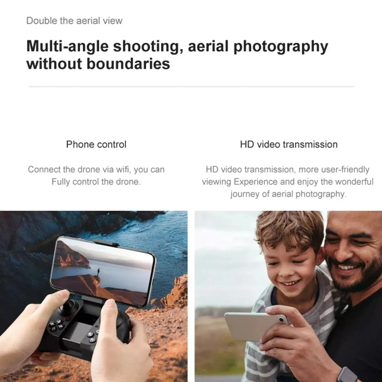 V9 Mini Foldable Drone with HD Camera – Kids & Adults Smart Desion