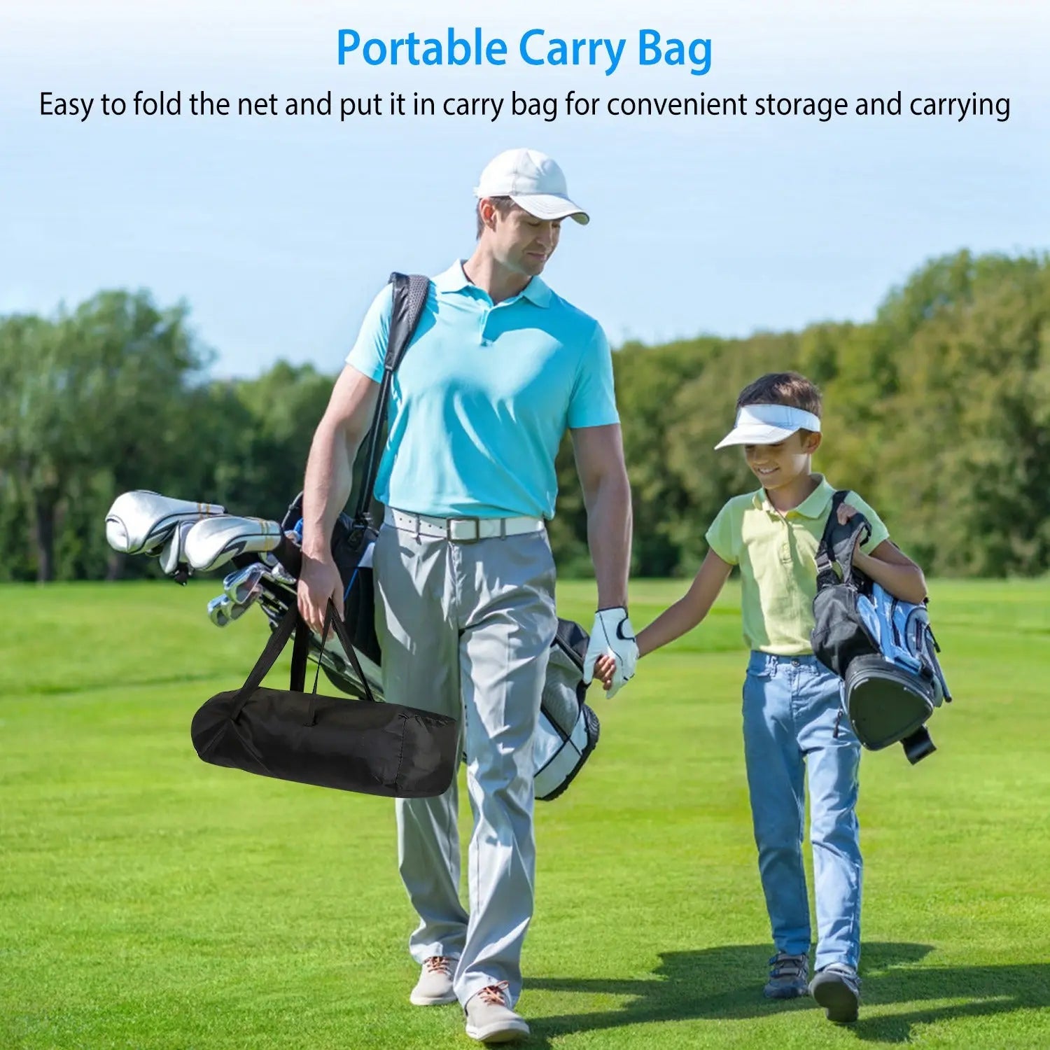 Golf Net Golf Training Aids Practice Nets Driving Hitting Nets With Target Cloth Carry Bag For Indoor Outdoor Sports Smart Desion