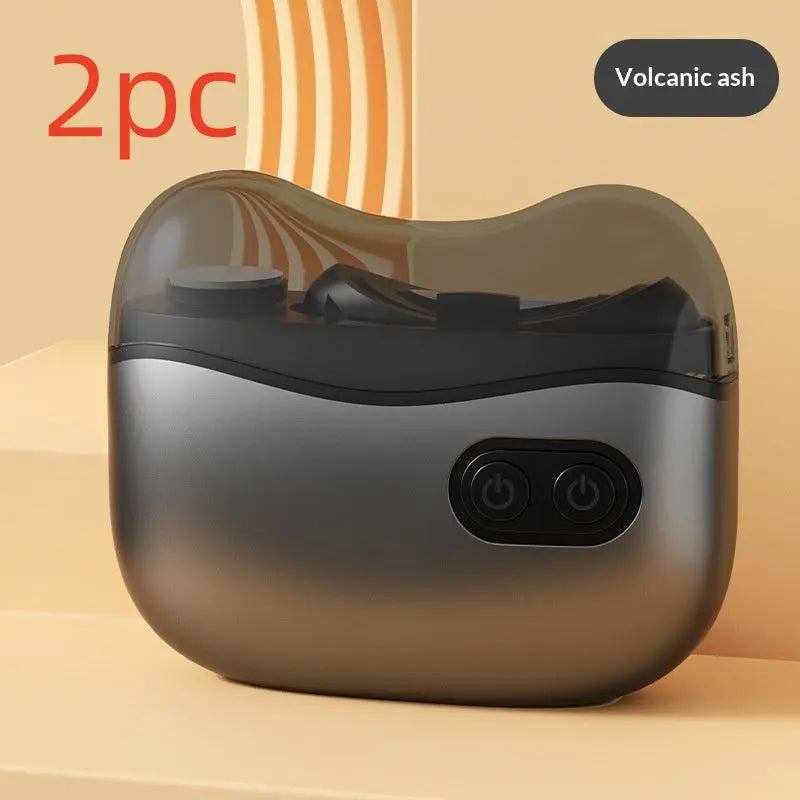 Quiet Portable Electric Nail Clipper - Cordless Rechargeable Nail Trimmer for Home Use, Safe No-Pinch Design for Fingernails and Toenails Smart Desion
