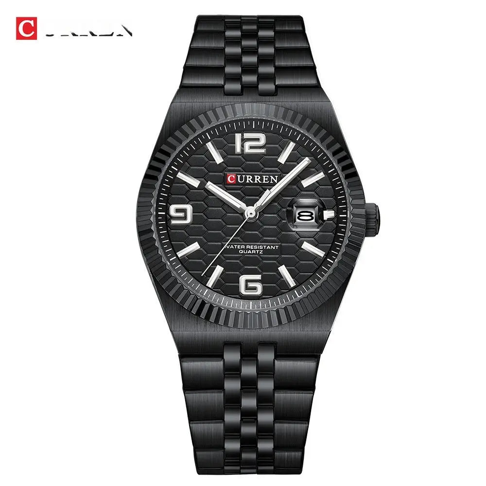 Round Dial Business Mens Watch Smart Desion